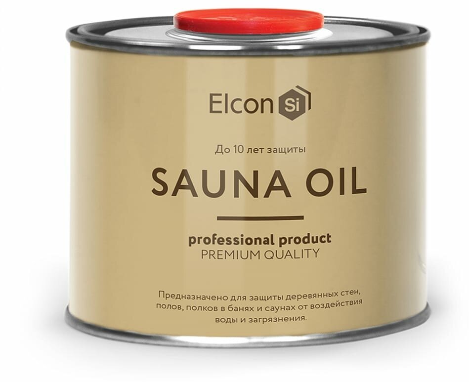 Elcon Масло по дереву бесцветное, без запахаSauna Oil /0,5л/ 00-00002955