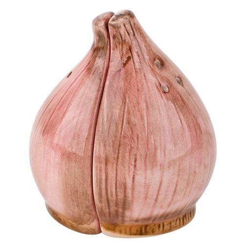 фото ELFF ceramics Набор солонка и перечница "Лук" розовый/бежевый