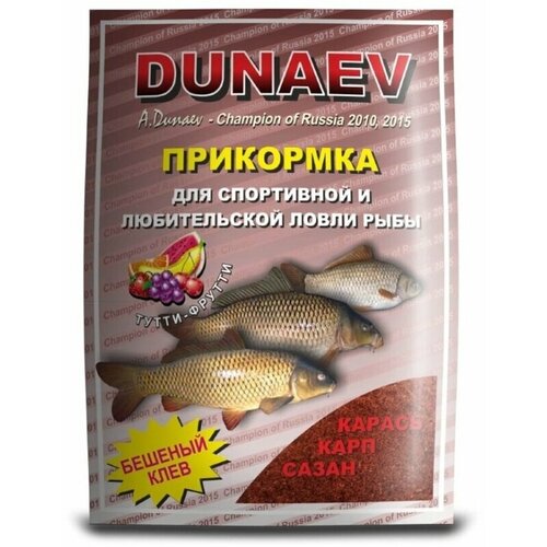 фото Прикормка dunaev классика клубника 900г.