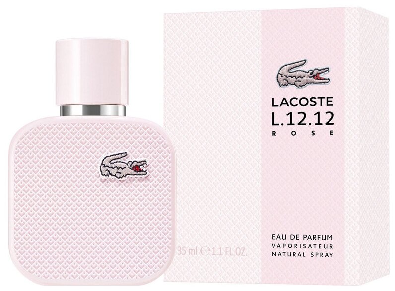 Lacoste, L.12.12 Rose, 35 мл, парфюмерная вода женская