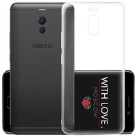 Чехол With Love. Moscow W003825MEI для Meizu M6 Note прозрачный