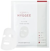 Hyggee Тканевая маска для ухода за морщинами лица 30 г 1 шт. пакет