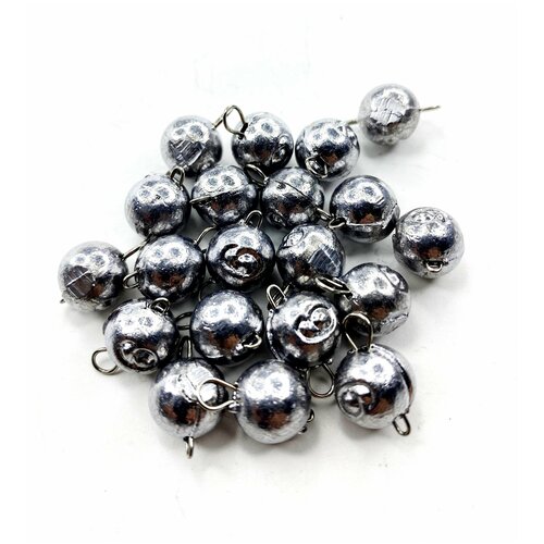 фото Набор грузил чебурашка микроджиг разборная (20шт уп. 6 гр.) россия fish raid