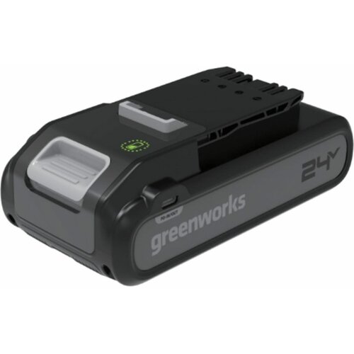 Аккумулятор Greenworks Арт. 2940407, 24V, 4Ач, с двумя USB-C разъемами аккумулятор g24b4 24v 4ач с двумя usb c разъемами