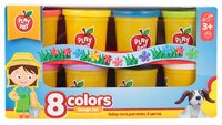 Масса для лепки Play Art набор 8 цветов (PA-3282)