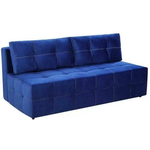 Диван Арт-мебель Сити, микровелюр, синий