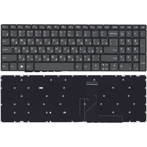 Клавиатура для ноутбука Lenovo IdeaPad 320-15ABR 520-15IKB черная russian layout new replacement keyboard for lenovo ideapad 320 15abr 320 15iap 320 15ast 320 15ikb 320 15isk laptop