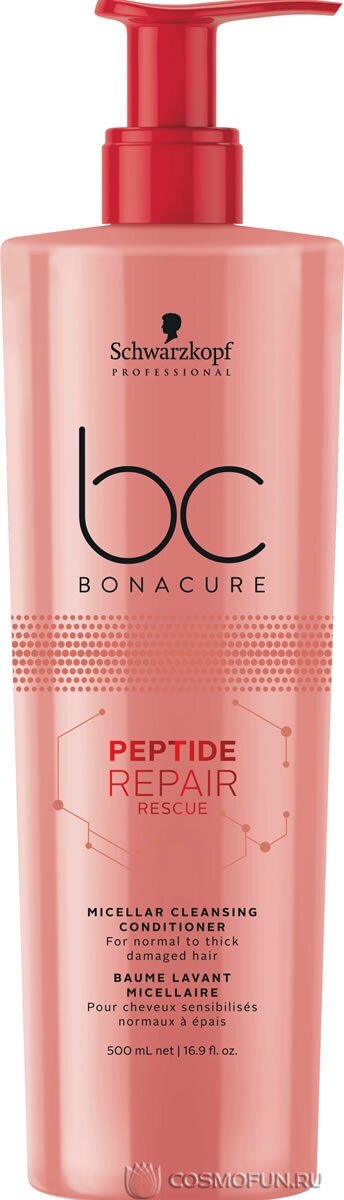 Schwarzkopf Professional BC Peptide Repair Rescue Кондиционер 1000 мл (Schwarzkopf Professional, ) - фото №6