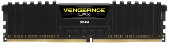 Оперативная память Corsair Vengeance LPX 4 ГБ DDR4 2400 МГц DIMM CL16 CMK4GX4M1A2400C16