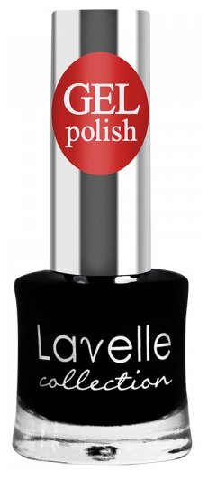 Lavelle Collection лак для ногтей GEL POLISH тон 40 черный, 10 мл