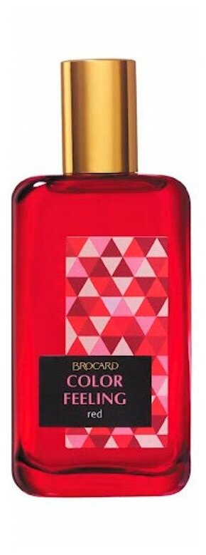 Женская туалетная вода BROCARD Сolor Feeling Red, 100 мл