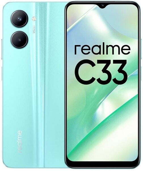 Смартфон Realme C33 4/128Gb Aqua Blue