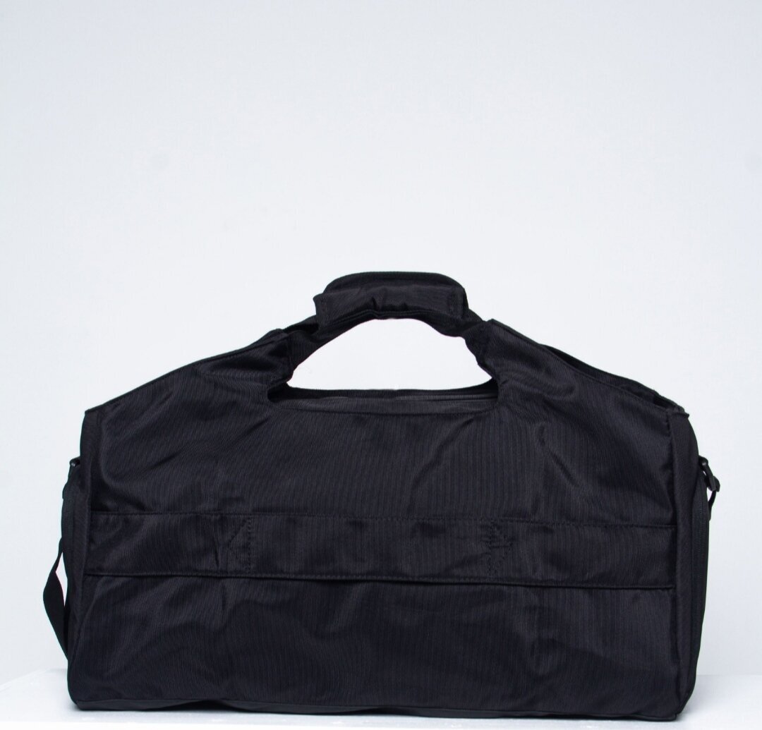 Спортивная сумка черного цвета - фотография № 4