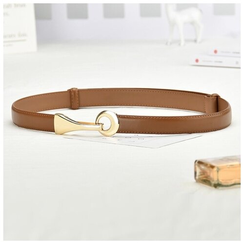 фото Ремень dorizori, размер 105, коричневый