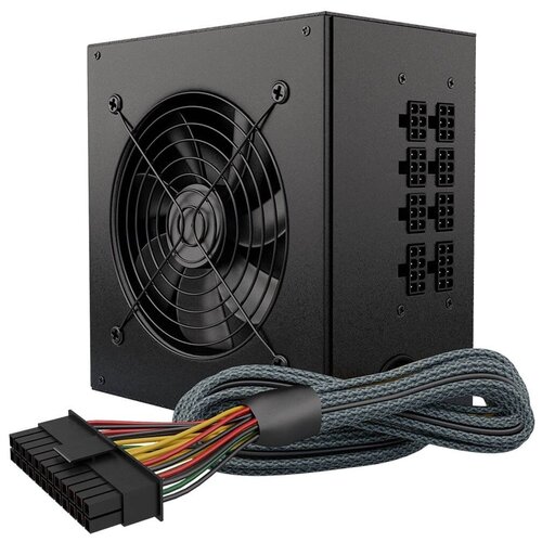Hiper Блок питания Hpb-600sm-pro atx 231 600W Active Pfc 140mm fan Cable Management 80Plus Br 427900₽