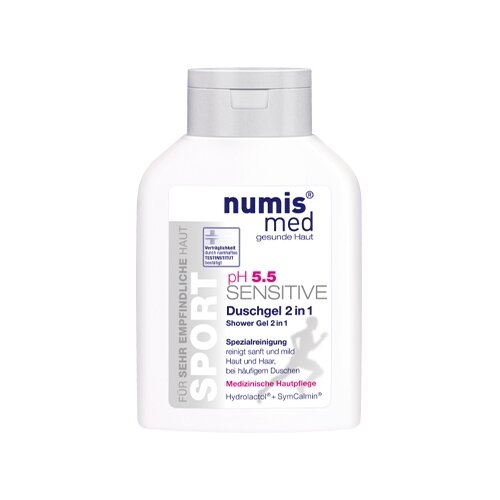 Гель для душа 2 в 1 Numis med Sensitive sport, 200 мл