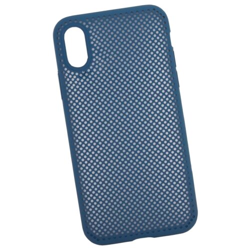 фото Чехол Liberty Project Silicone Dot Case для Apple iPhone X синий