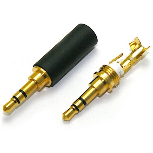 Разъем mini Jack (Stereo) Aec Connectors AP3.5-206 Gold терминал акустический aec connectors bi 110 tc gold