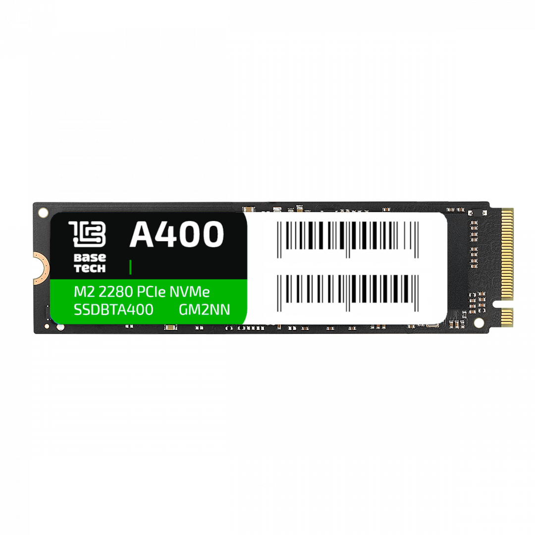 SSD BaseTech A400 1Тб, M.2 2280, NVMe, Bulk