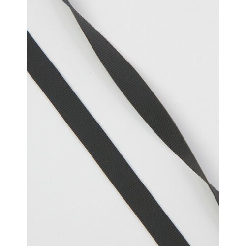 Латексная резинка для купальников рельефная цвет Черный, 7 мм, 30 м