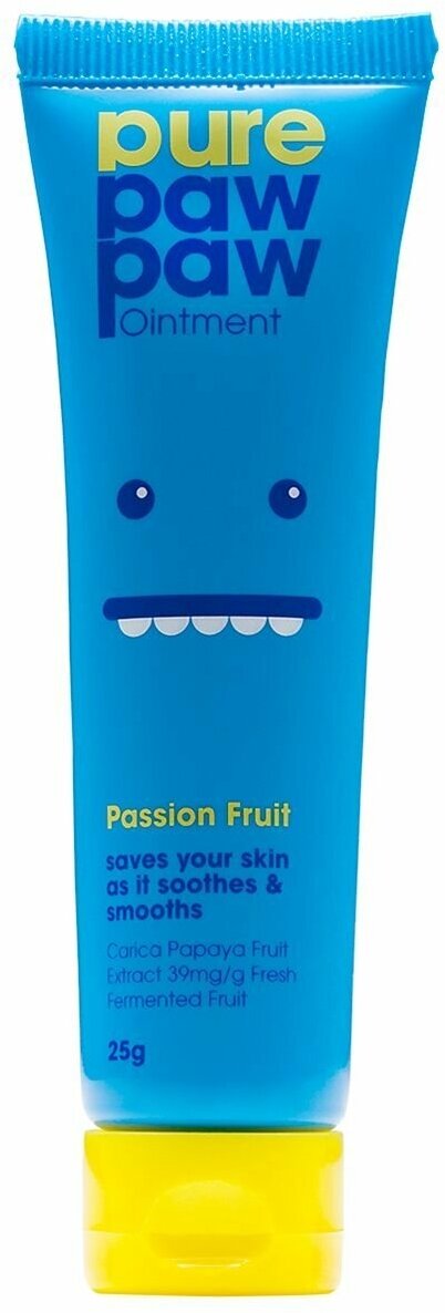 PURE PAW PAW Бальзам для губ восстанавливающий Ointment Passion Fruit с ароматом маракуйи, 25 г