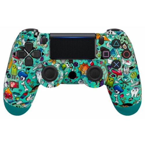 Геймпад для игровой приставки джойстик дуалшок смартфона ПК Sony PlayStation PS4 DualShock Bluetooth беспроводной с рисунком 129900₽