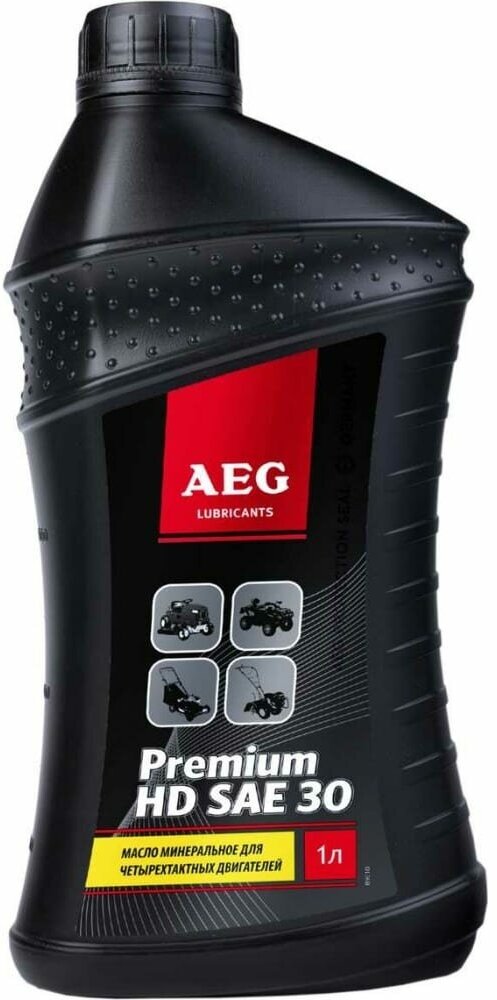 Масло минеральное AEG для 4-х тактных двигателей 1л