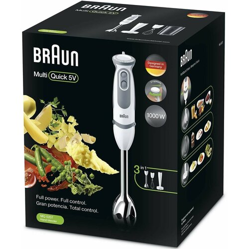 Погружной блендер Braun 4191-MQ5207WH 1191000₽