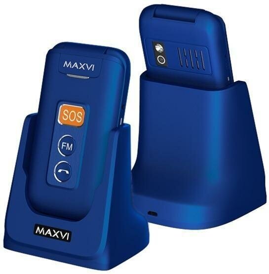 Телефон Maxvi E5 Синий