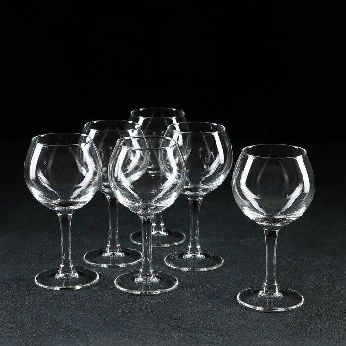 Luminarc Набор стеклянных бокалов для вина French Brasserie, 250 мл, 6 шт