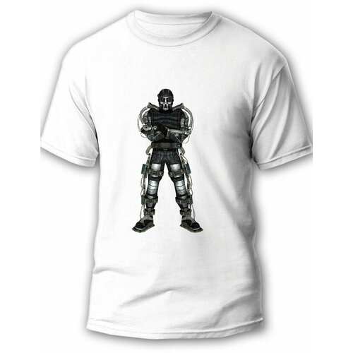 фото Футболка, размер m, белый будь на стиле