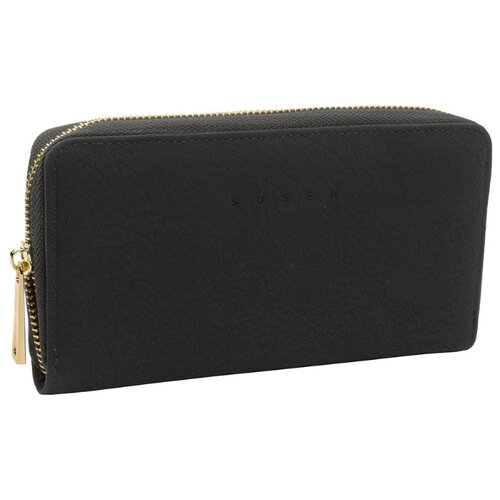 фото Кошелек женский susen 901004 aa black, искусственная кожа.