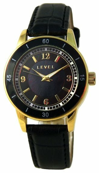 Наручные часы LEVEL 7183830G, черный, золотой