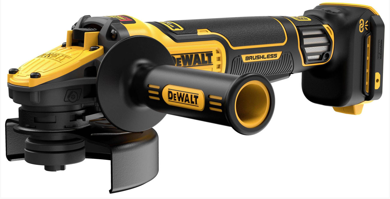 Угловая шлифовальная машина аккумуляторная DeWalt DCG416VSN-XJ С регулятором оборотов