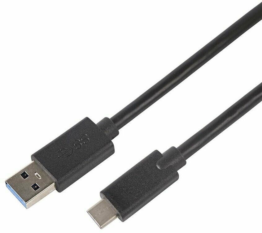 Кабель USB с USB на USB 3.1 type C для передачи данных 1 м