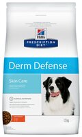Корм для собак Hill's (12 кг) Prescription Diet Canine Derm Defense dry