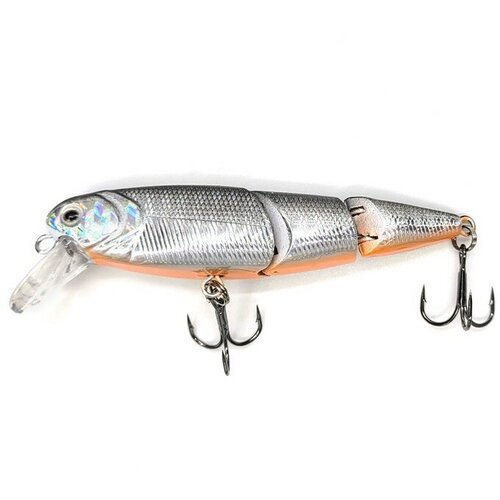 фото Воблер namazu clockwork moto long, 80 мм, 8 г, составной, плавающий (0-1 м), цвет 5 9634352