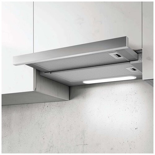 Elica Встраиваемый вытяжной шкаф ELICA 50 см 650 м3ч серебряный-нержсталь 1390000₽