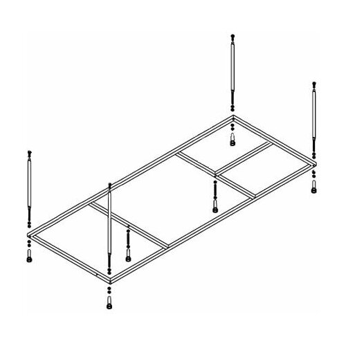 Каркас для ванны Cezares EMP-150-70-MF-R
