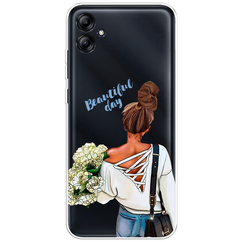 Силиконовый чехол на Samsung Galaxy A04e / Самсунг Галакси А04е Beautiful day vector, прозрачный силиконовый чехол на samsung galaxy a42 самсунг галакси а42 beautiful day vector прозрачный