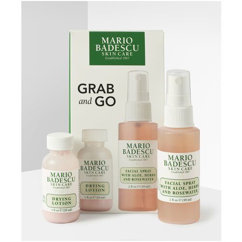 MARIO BADESCU Набор для ухода за лицом GRAB AND GO (29мл, 59 мл)