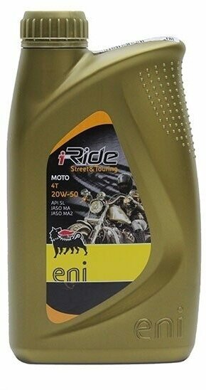 Моторное масло Eni i-Ride moto 20w50 1л