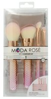 Набор кистей Royal & Langnickel Moda Rose 5pc Complete Kit розовый