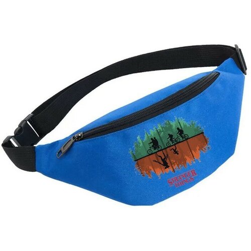 фото Сумка поясная noname, голубой