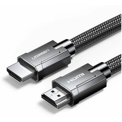 Кабель UGREEN HD136 (70324) HDMI M/M Zinc Alloy Cable. 2м. черный