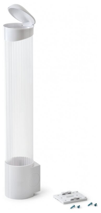 VATTEN Стаканодержатель CD-V70SW на саморезах белого цвета на 100 стаканов. 4649