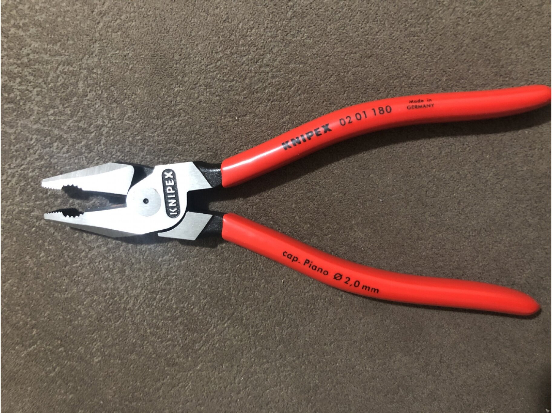 Пассатижи Knipex 02 01 180 180