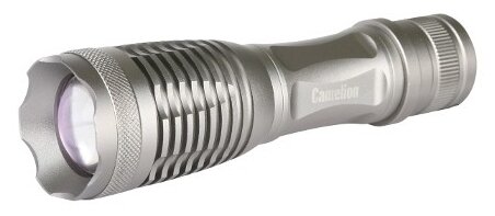 Camelion LED5137 фонарь, титан, LED XML-T6, ZOOM, 5 реж 3XLR03 в компл., алюм., откр. блистер