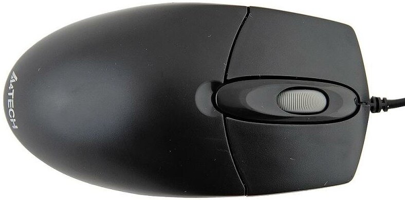 Мышь A4Tech OP-720, черный USB - фотография № 5