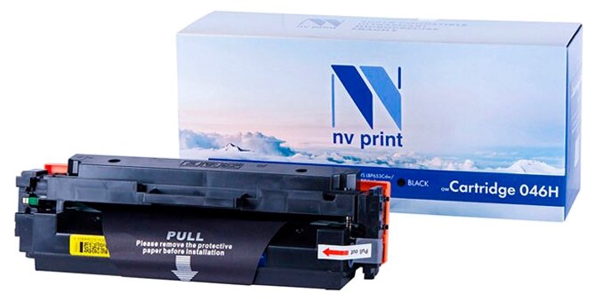 Картридж NV Print 046H Black для Canon, 6300 стр, черный